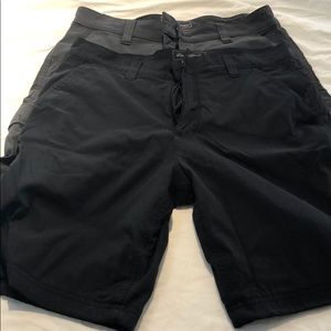 2 pair Eddie Bauer Travex shorts